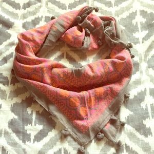 J. Crew printed scarf